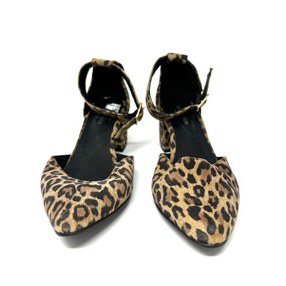 Shoe//Design Copenhagen size eu 36 US 5.5 leopard print d'orsay heels - Picture 2 of 7